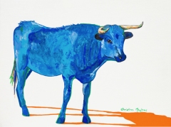 Blue Blue Cow