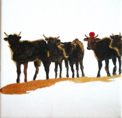 Cows In The Morning