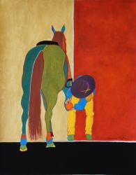 Cleaning The Horse's Hoof
