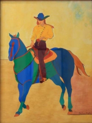 Riding The Blue Horse